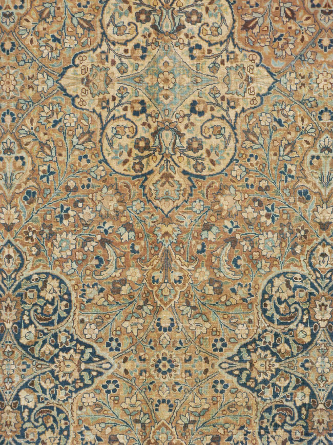 Antique Persian Mashad Carpet, No.18484 - Gss