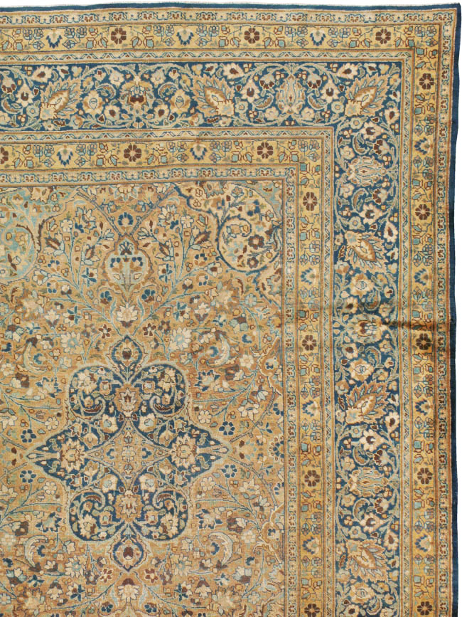 Antique Persian Mashad Carpet, No.18484 - Gss
