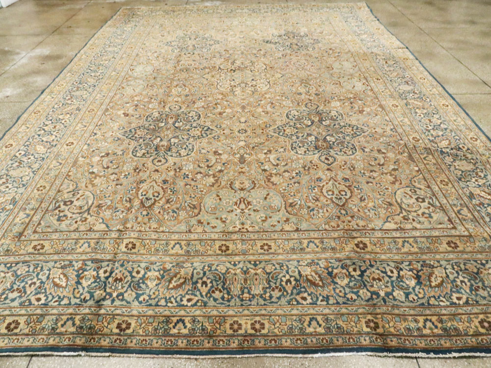 Antique Persian Mashad Carpet, No.18484 - Gss