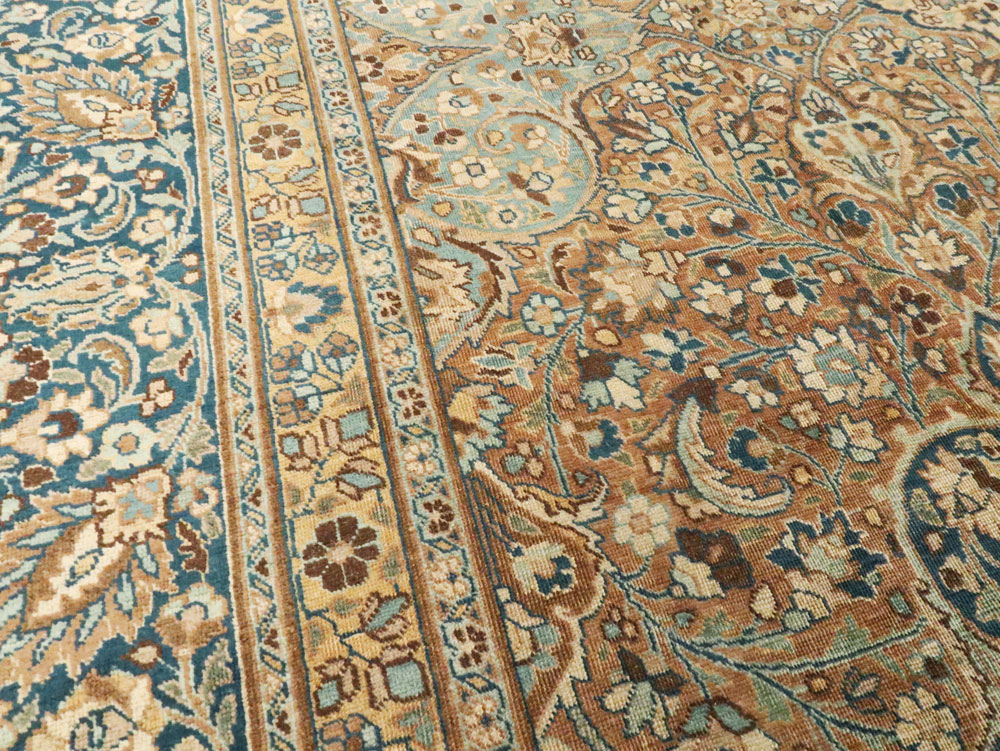 Antique Persian Mashad Carpet, No.18484 - Gss