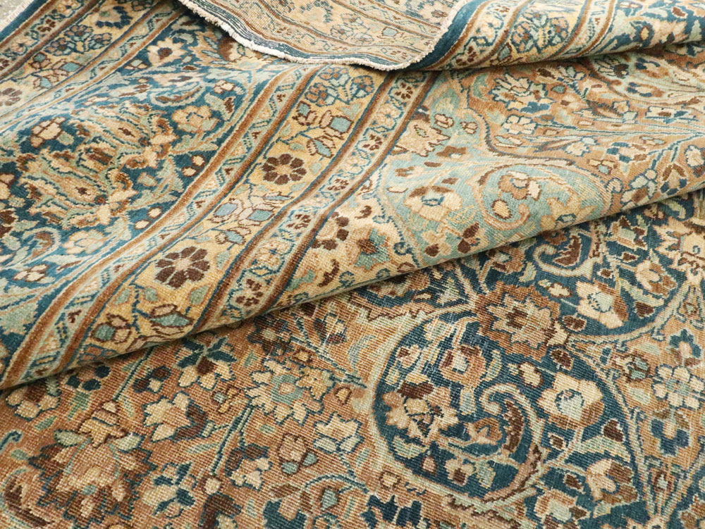 Antique Persian Mashad Carpet, No.18484 - Gss
