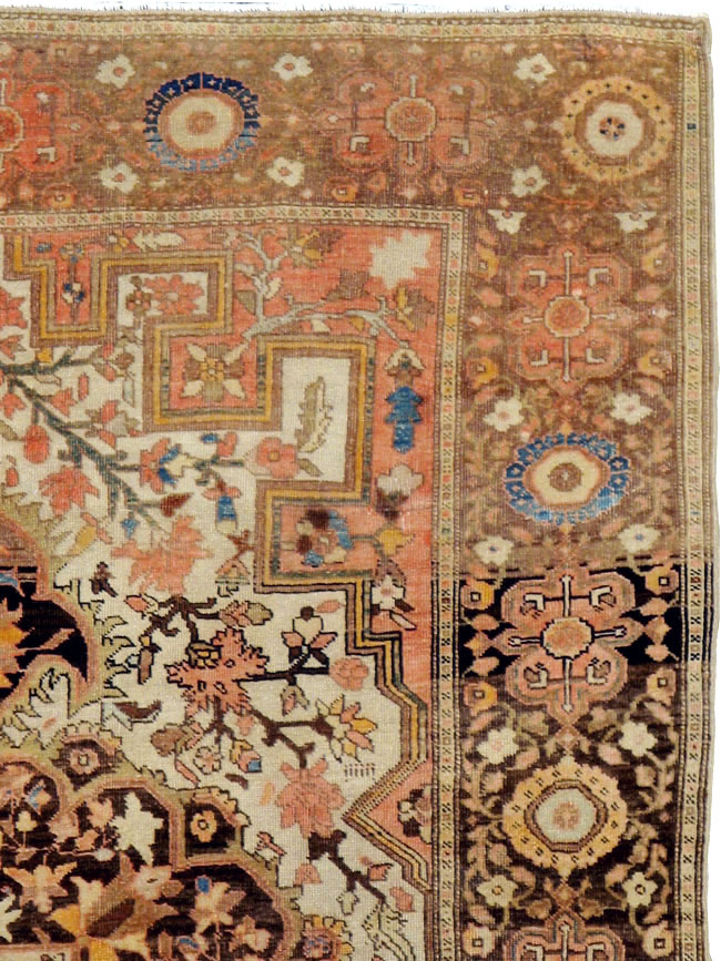 Antique Persian Sarouk Farahan Rug, No.18504 - Gss