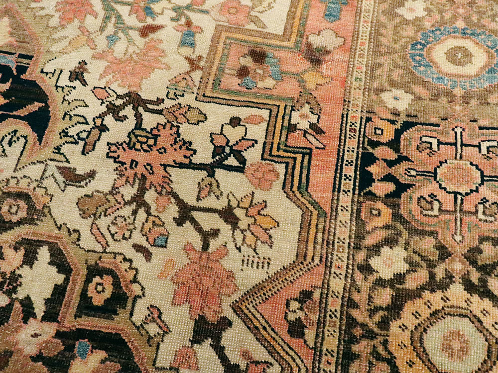 Antique Persian Sarouk Farahan Rug, No.18504 - Gss