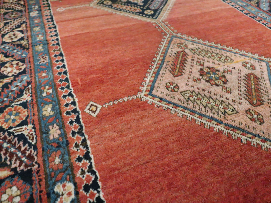 Antique Persian Bakshaish Runner, No.18510 - Gss