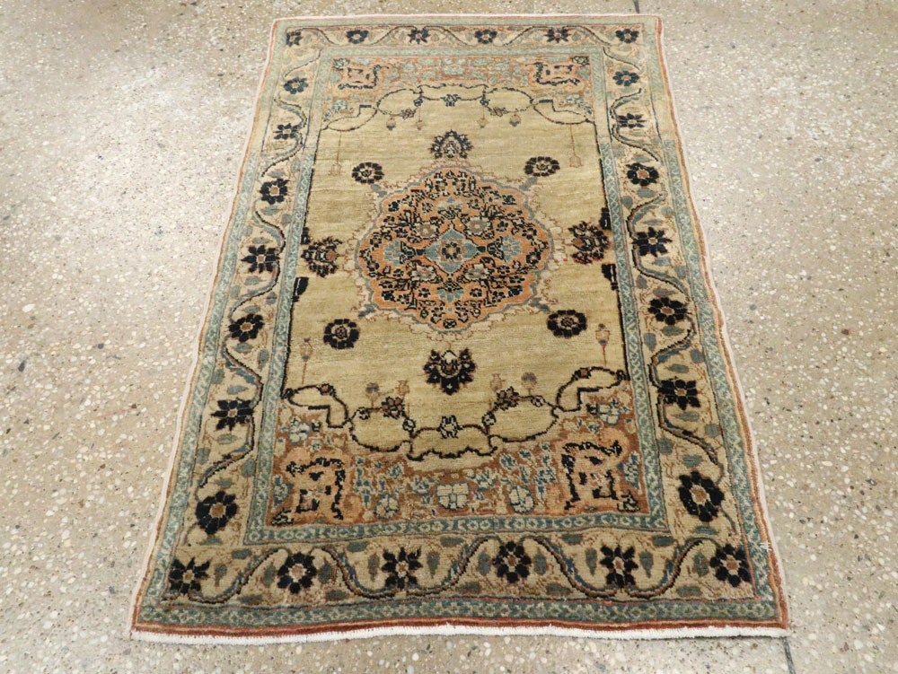 Antique Persian Tabriz Hagi Jalili Rug, No.18516 - Gss