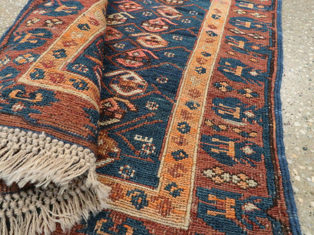 Antique Central Asian Soumak Rug, No.18521 - Gss
