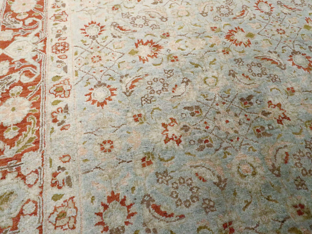 Antique Persian Tabriz Rug, No.18526 - Gss