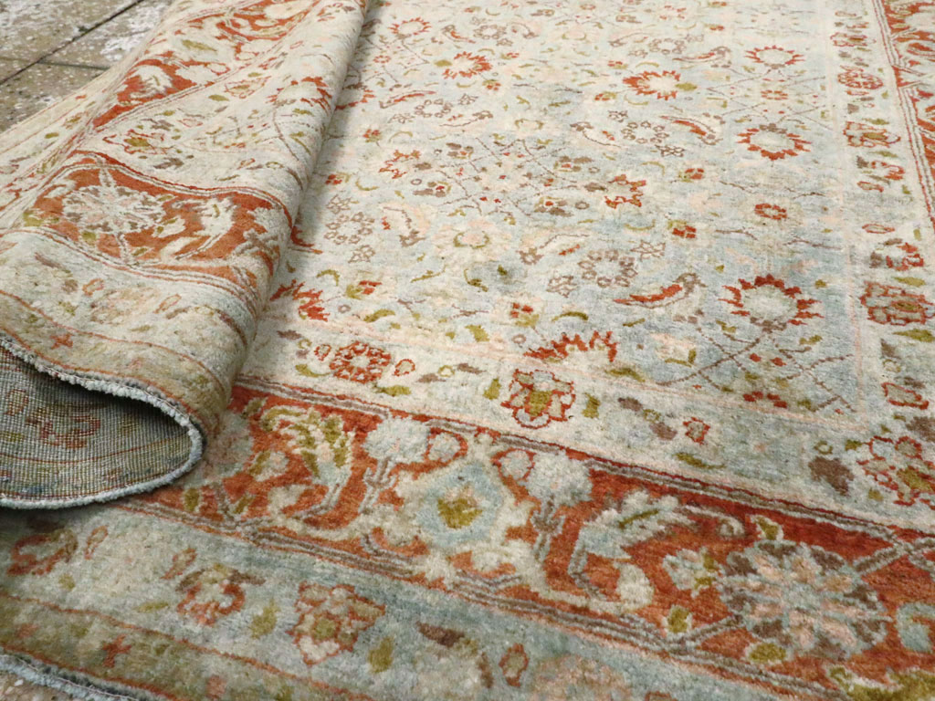 Antique Persian Tabriz Rug, No.18526 - Gss