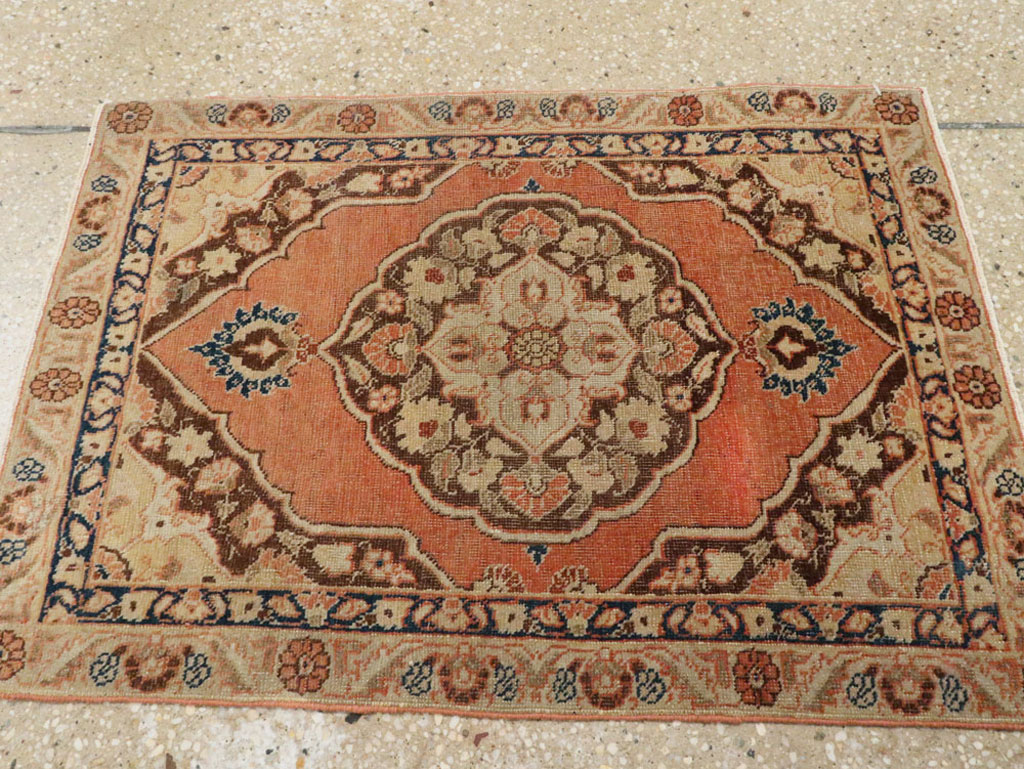Antique Persian Tabriz Rug, No.18558 - Gss