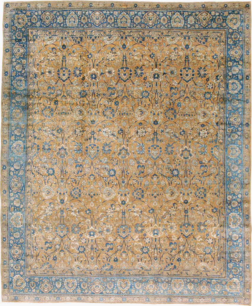 Antique Persian Lavar Kerman Carpet, No.18559 - Gss