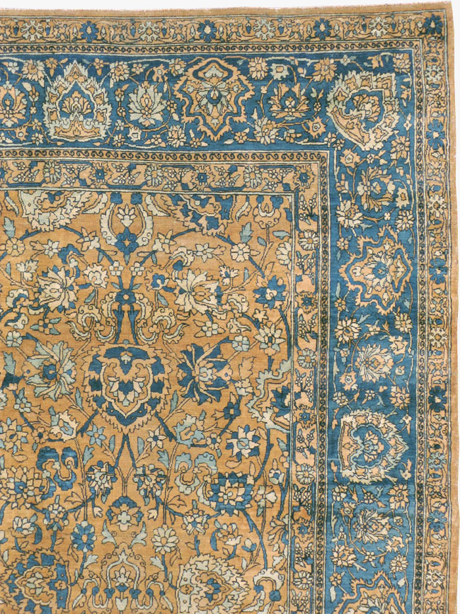 Antique Persian Lavar Kerman Carpet, No.18559 - Gss