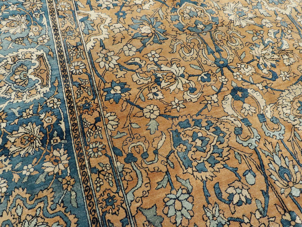 Antique Persian Lavar Kerman Carpet, No.18559 - Gss