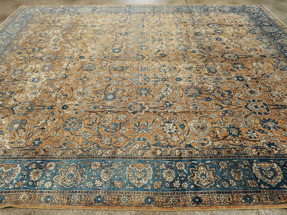 Antique Persian Lavar Kerman Carpet, No.18559 - Gss
