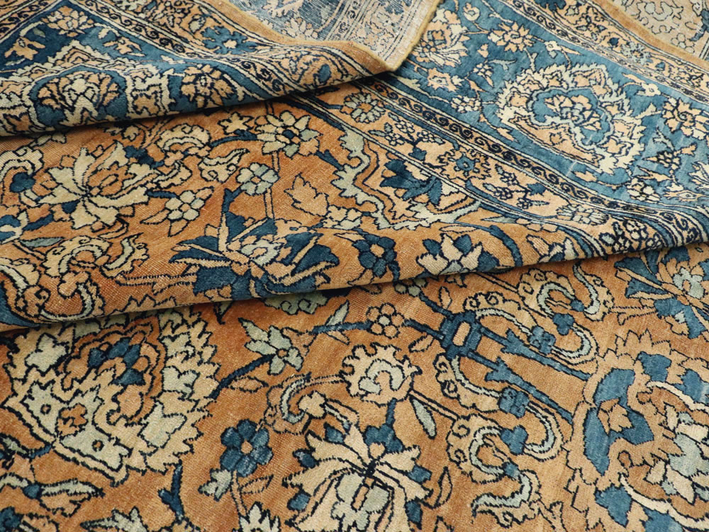 Antique Persian Lavar Kerman Carpet, No.18559 - Gss