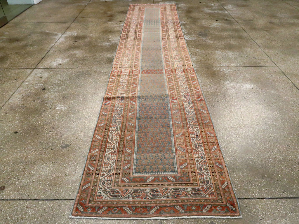 Antique Persian Malayer Runner, No.18575 - Gss