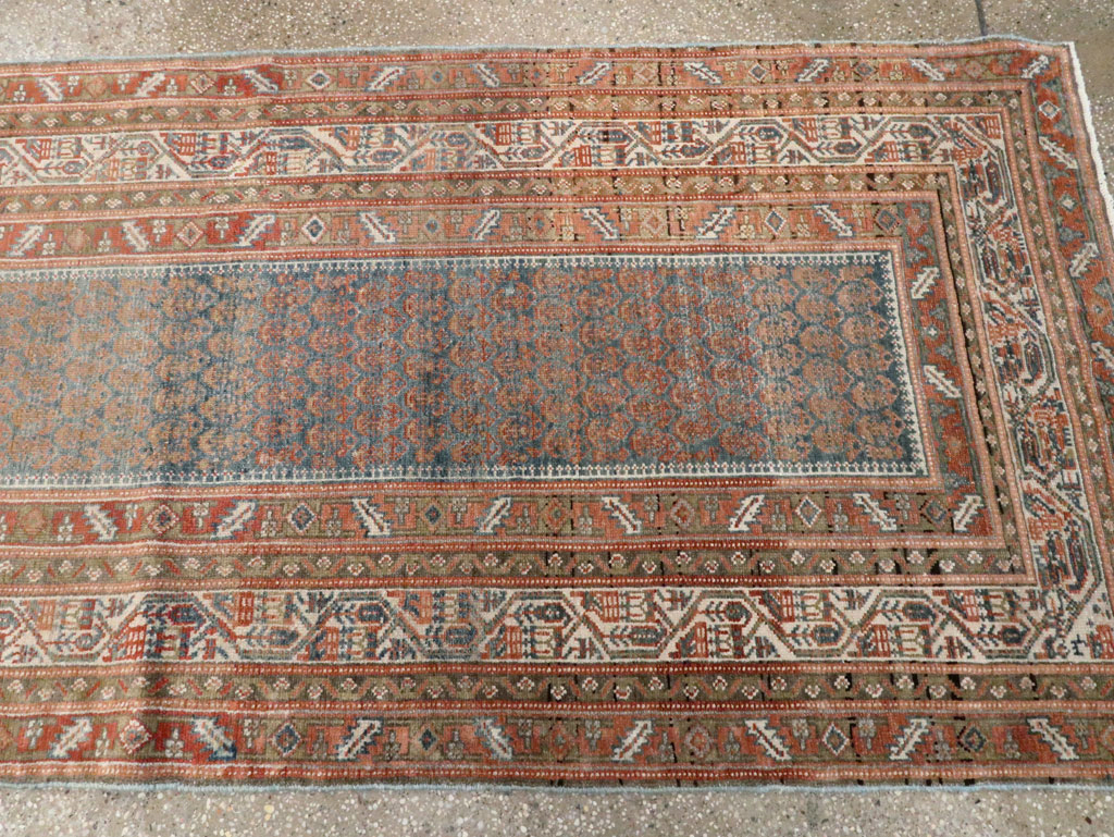 Antique Persian Malayer Runner, No.18575 - Gss