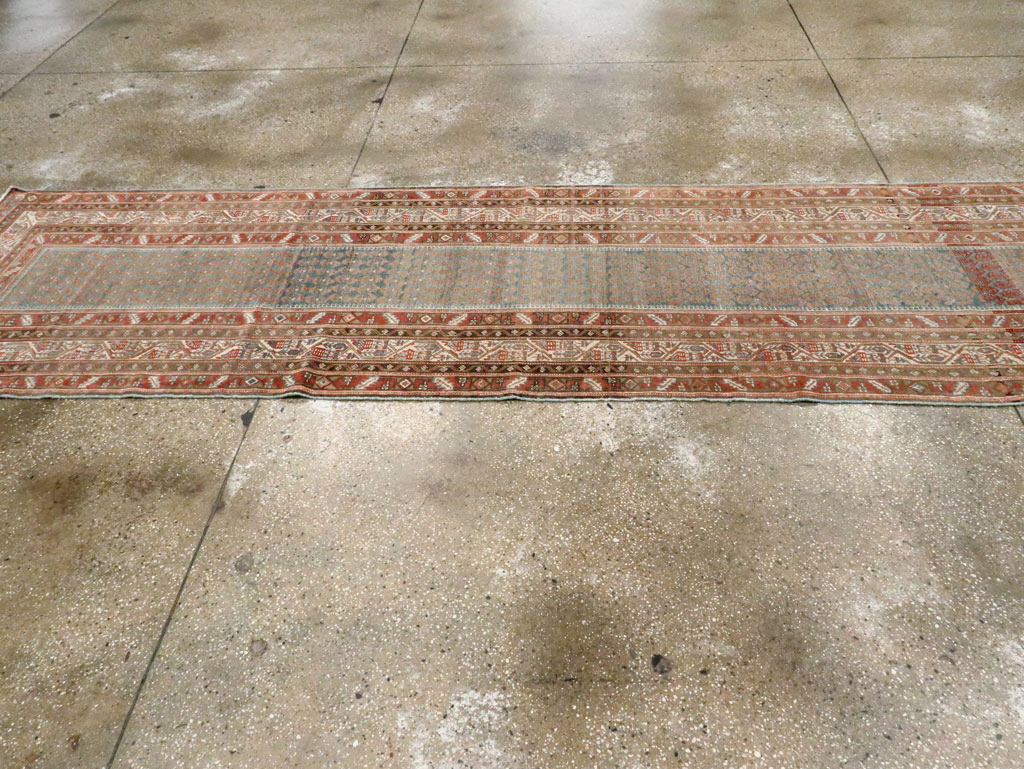 Antique Persian Malayer Runner, No.18575 - Gss