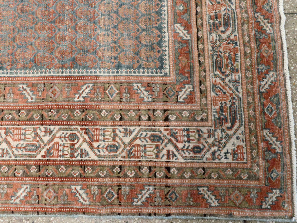 Antique Persian Malayer Runner, No.18575 - Gss