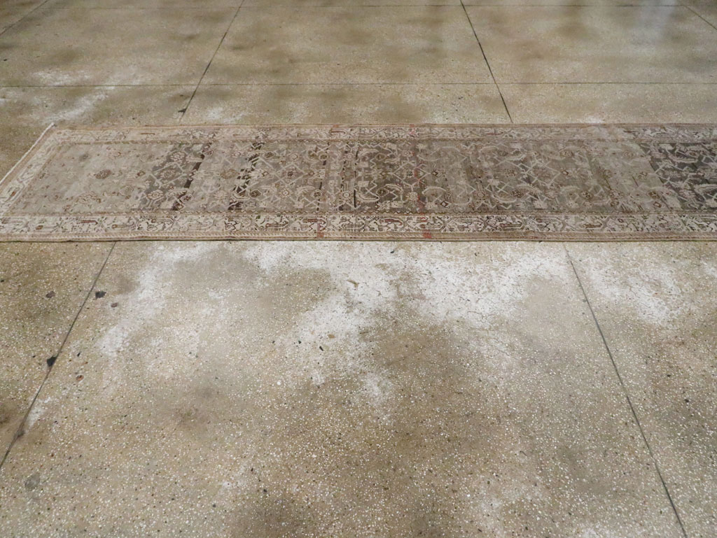 Antique Persian Malayer Runner, No.18576 - Gss