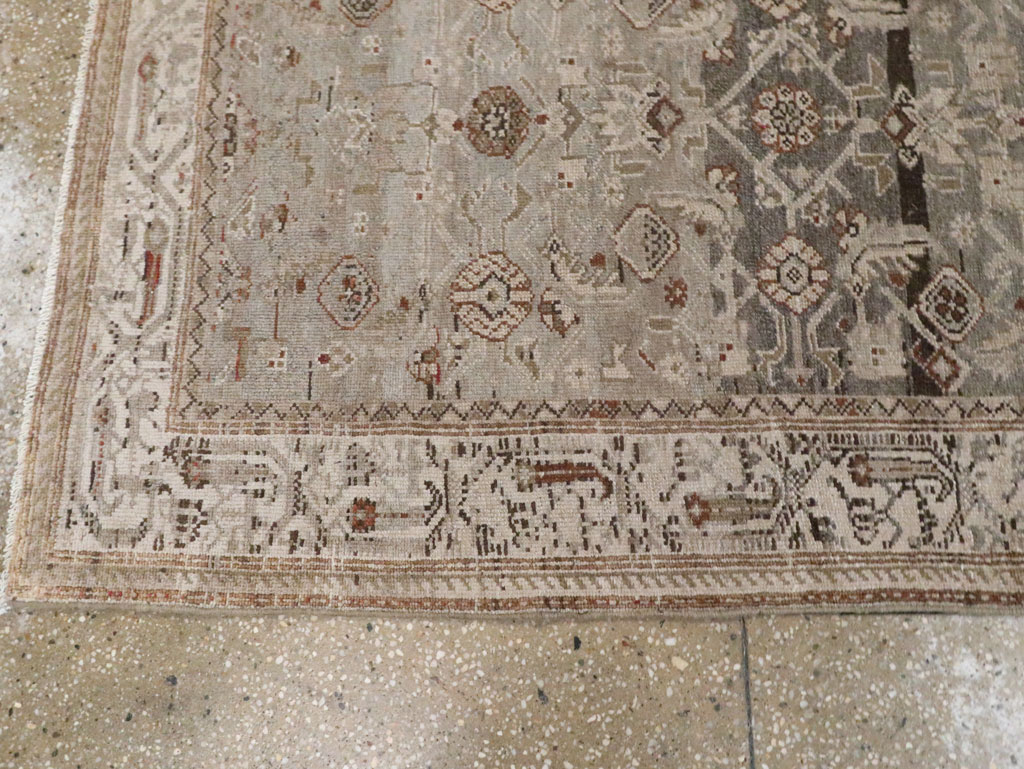 Antique Persian Malayer Runner, No.18576 - Gss