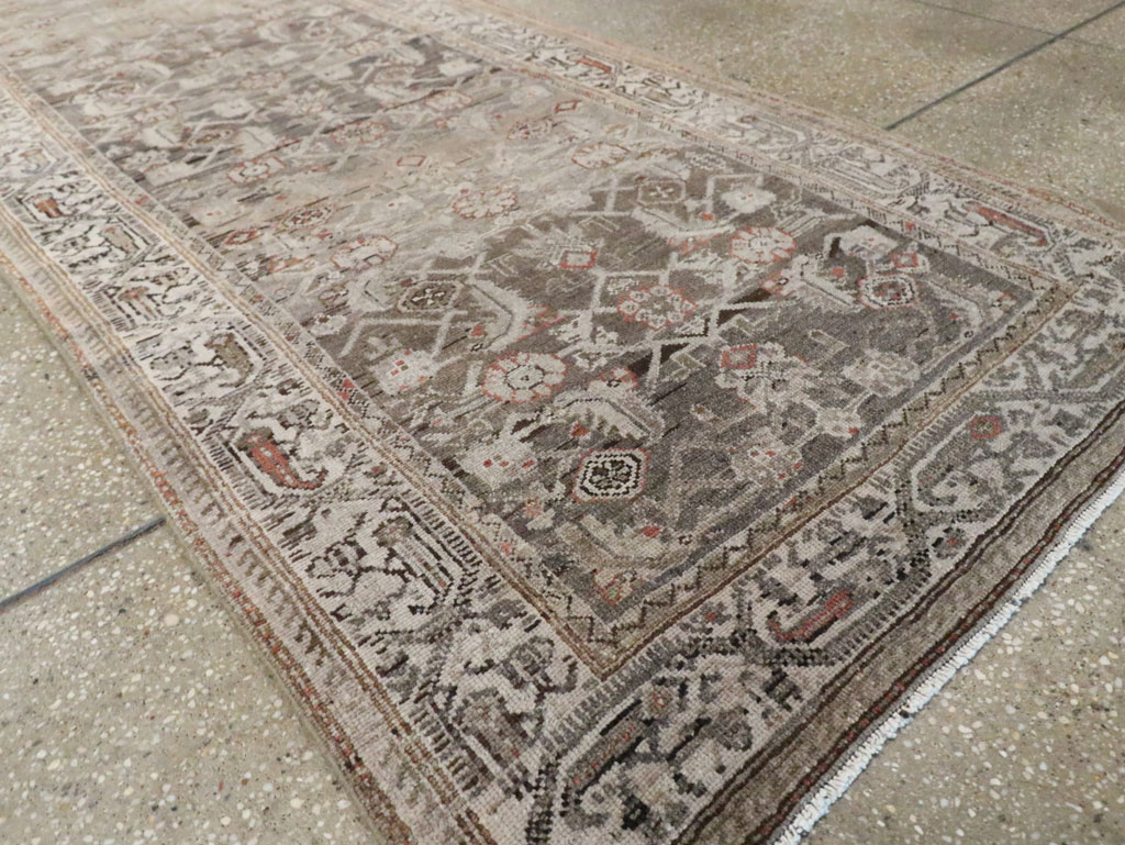 Antique Persian Malayer Runner, No.18576 - Gss