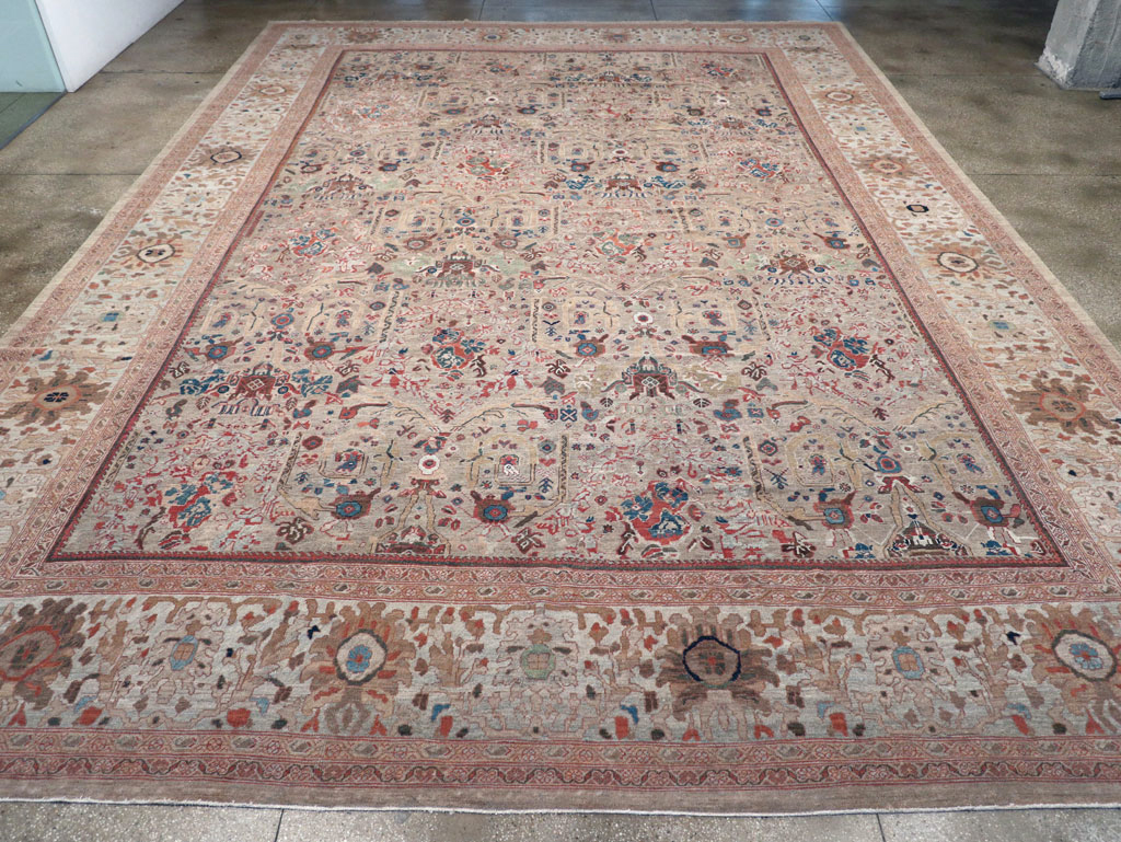 Antique Persian Mahal Carpet, No.18579 - Gss