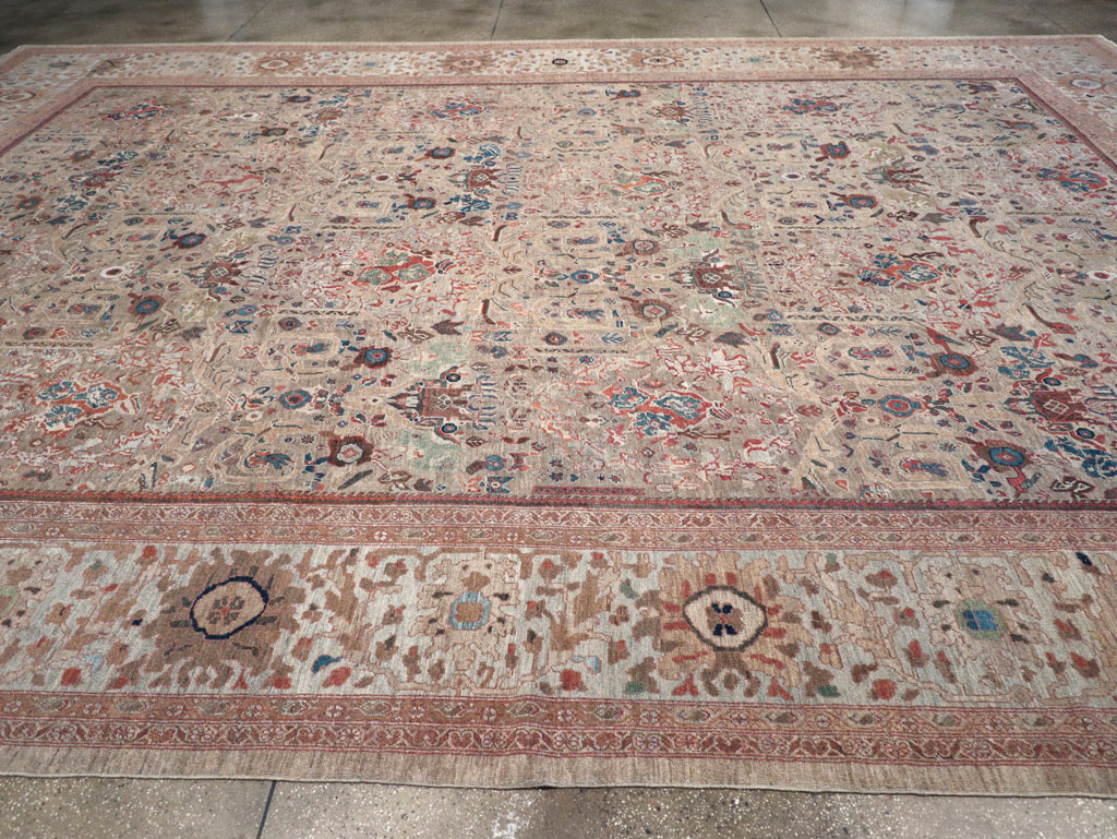 Antique Persian Mahal Carpet, No.18579 - Gss