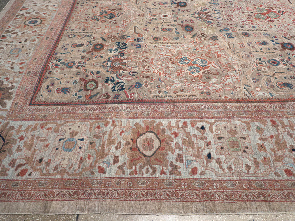 Antique Persian Mahal Carpet, No.18579 - Gss