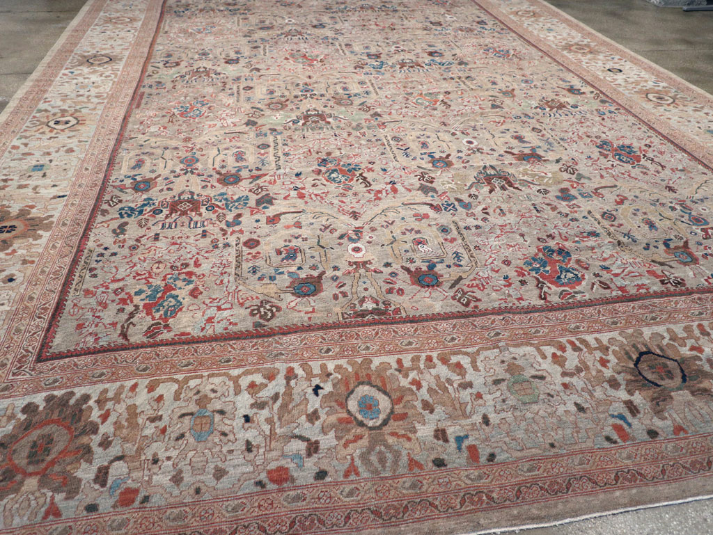 Antique Persian Mahal Carpet, No.18579 - Gss
