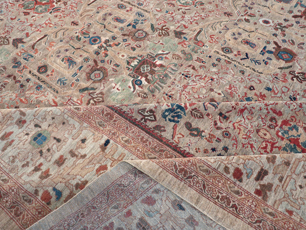 Antique Persian Mahal Carpet, No.18579 - Gss