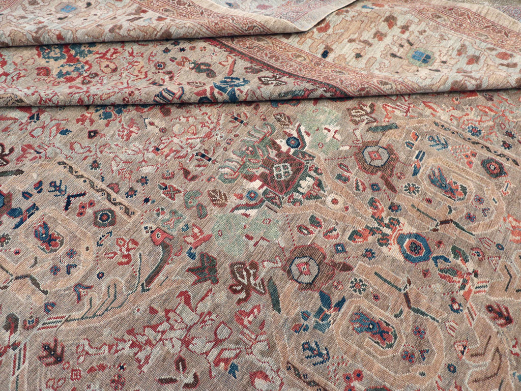 Antique Persian Mahal Carpet, No.18579 - Gss