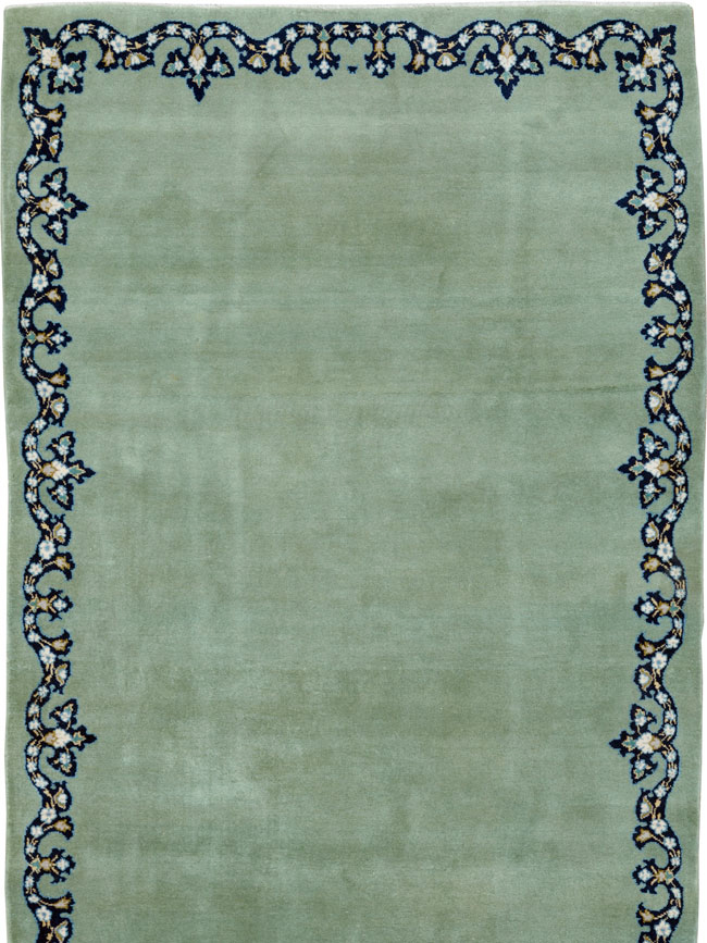 Vintage Persian Kashan Runner, No.18586 - Gss