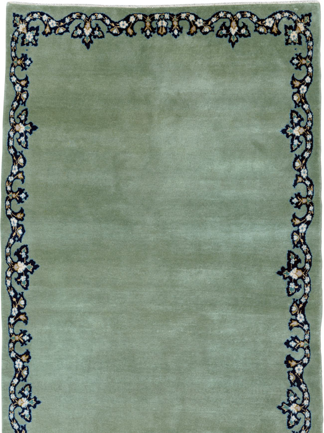 Vintage Persian Kashan Runner, No.18586 - Gss