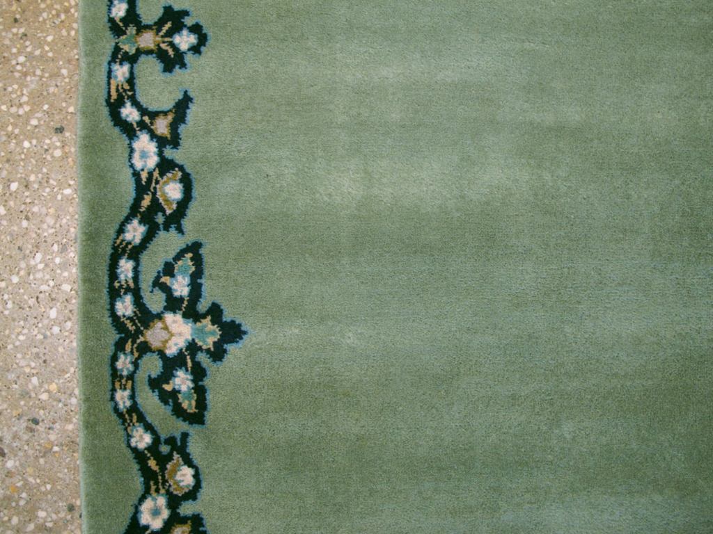 Vintage Persian Kashan Runner, No.18586 - Gss