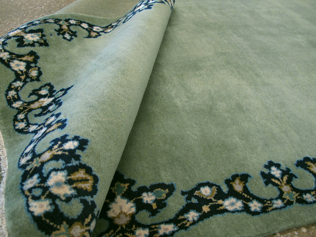 Vintage Persian Kashan Runner, No.18586 - Gss