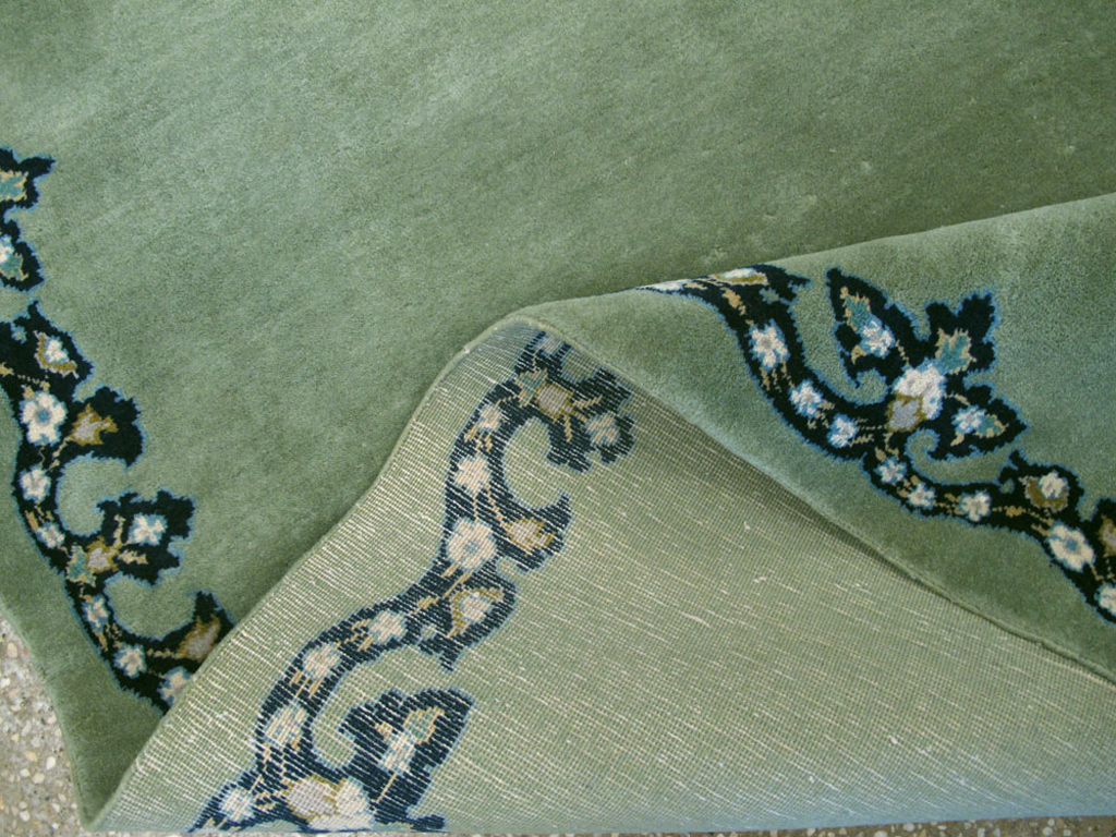 Vintage Persian Kashan Runner, No.18586 - Gss