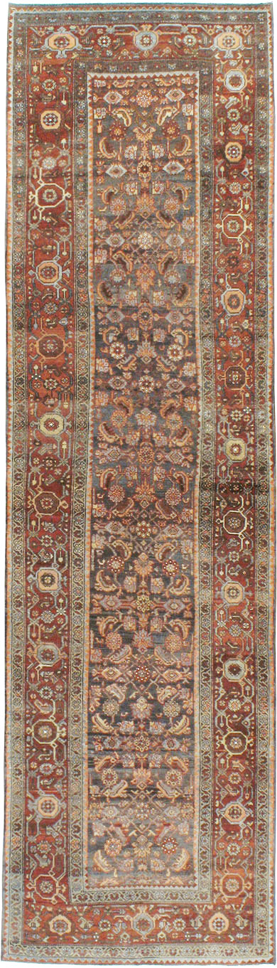 Antique Persian Malayer Runner, No.18589 - Gss