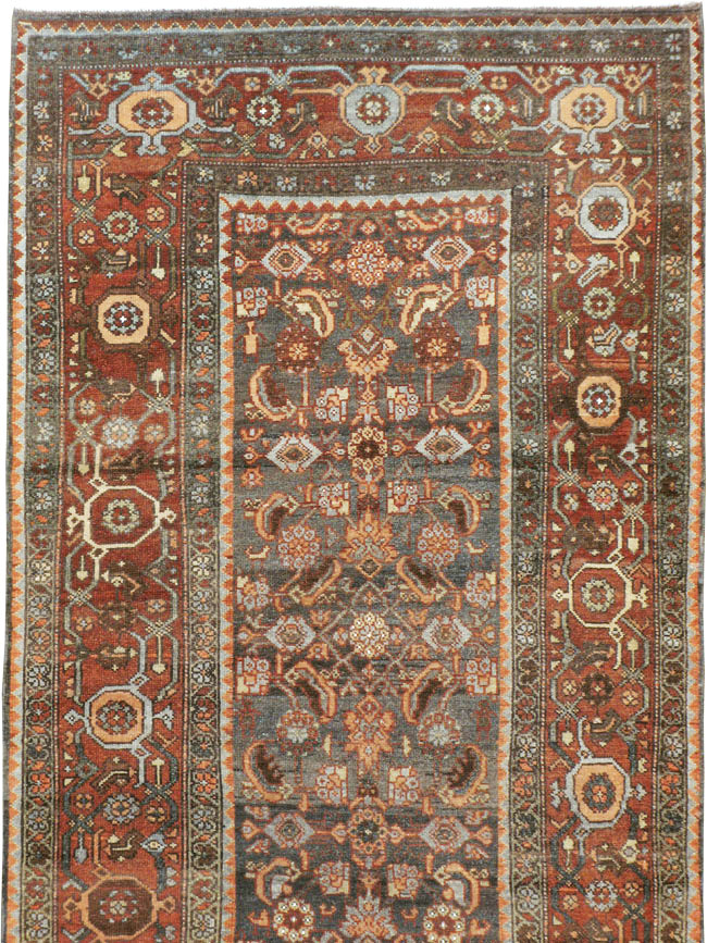 Antique Persian Malayer Runner, No.18589 - Gss