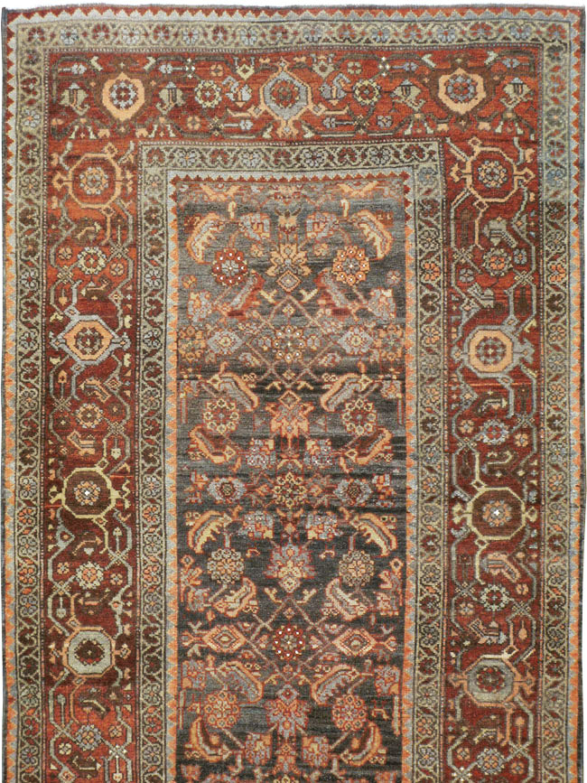 Antique Persian Malayer Runner, No.18589 - Gss
