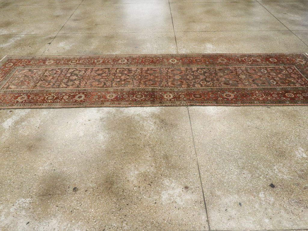 Antique Persian Malayer Runner, No.18589 - Gss