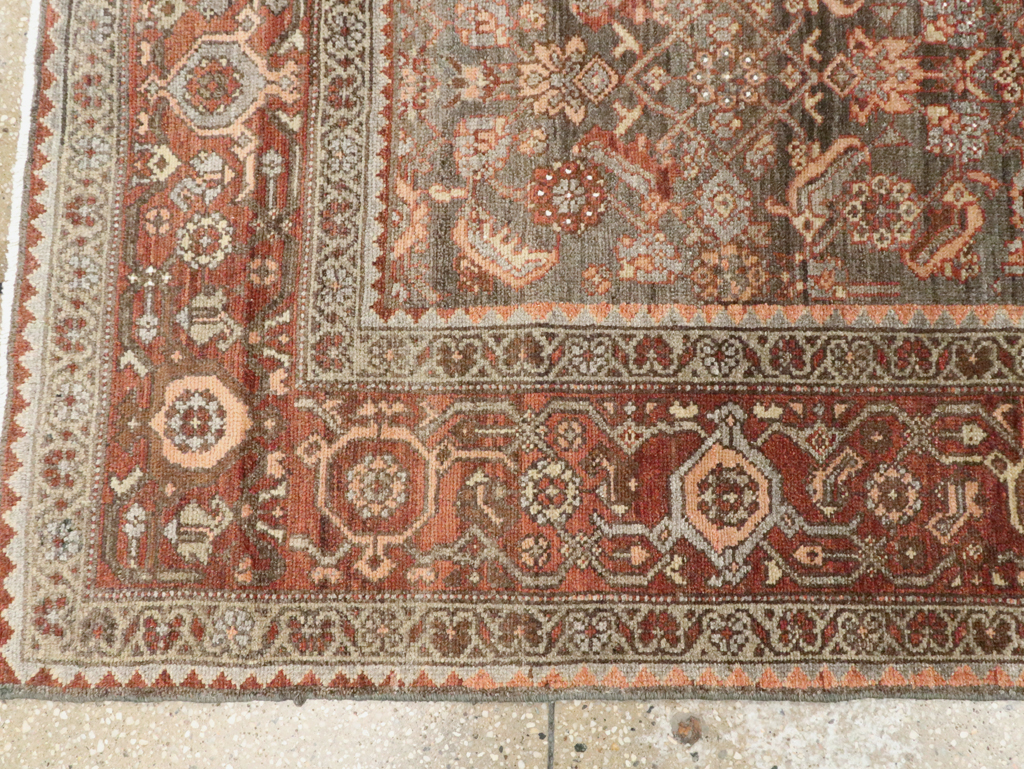 Antique Persian Malayer Runner, No.18589 - Gss