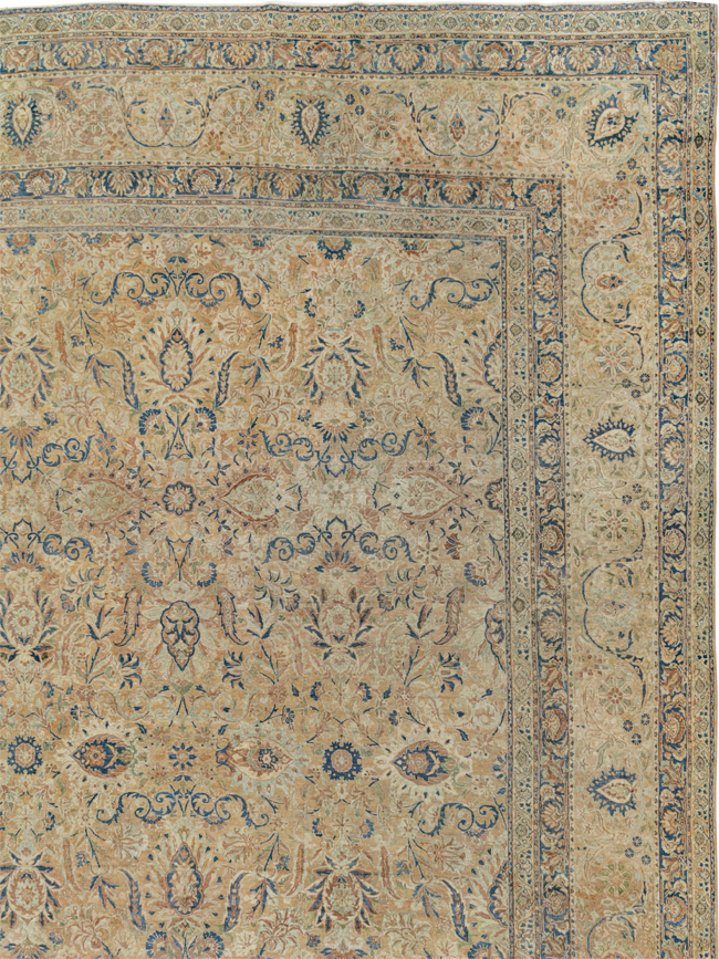 Antique Persian Lavar Kerman Oversize Carpet, No.18592 - Gss