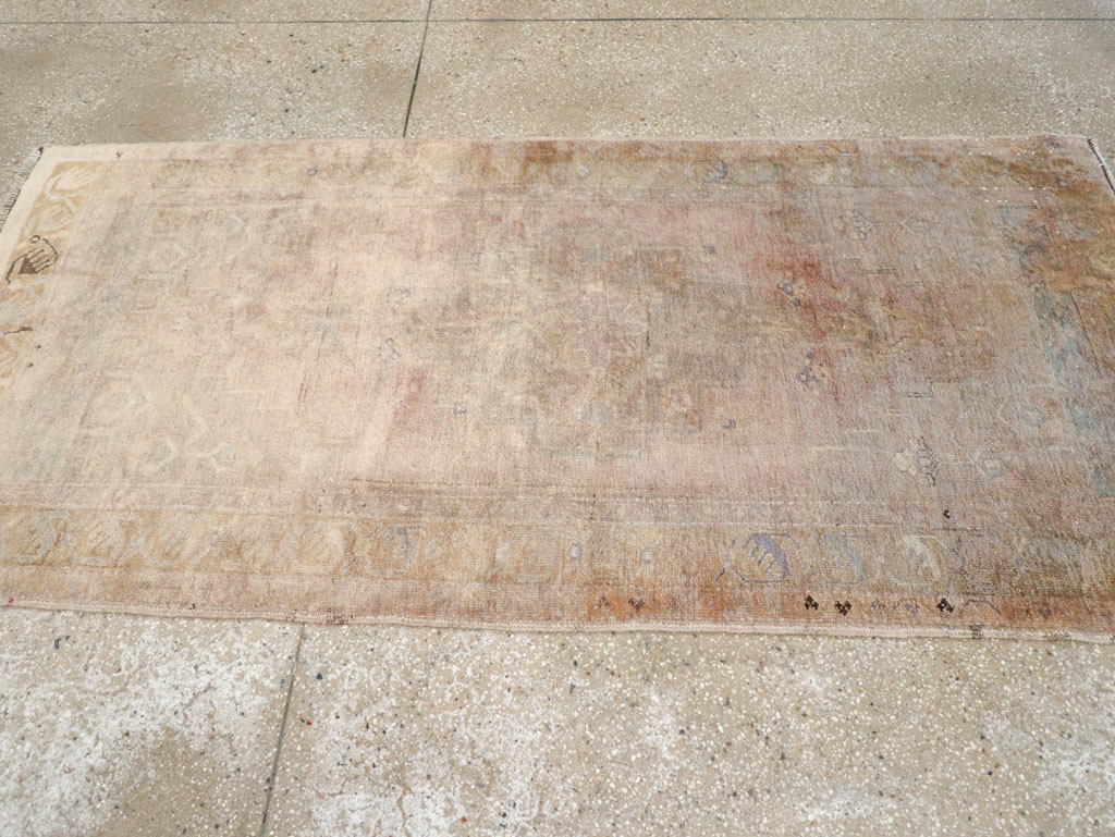 Antique Turkish Oushak Rug, No.18599 - Gss