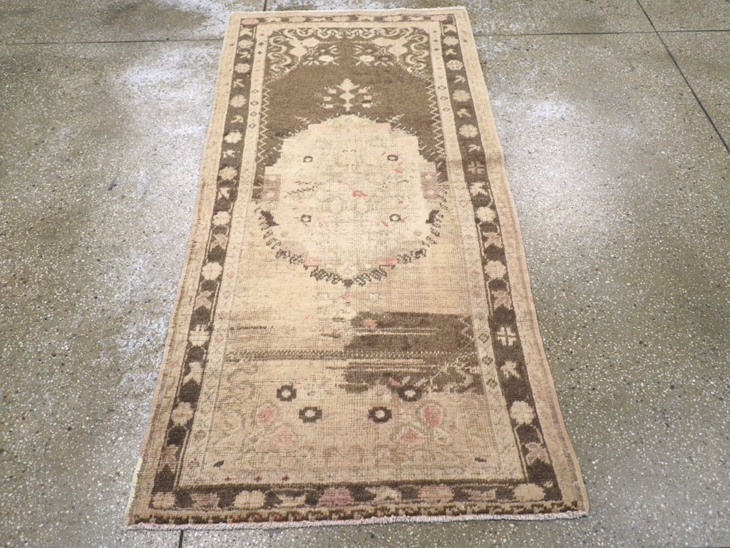 Vintage Turkish Oushak Rug, No.18601 - Gss