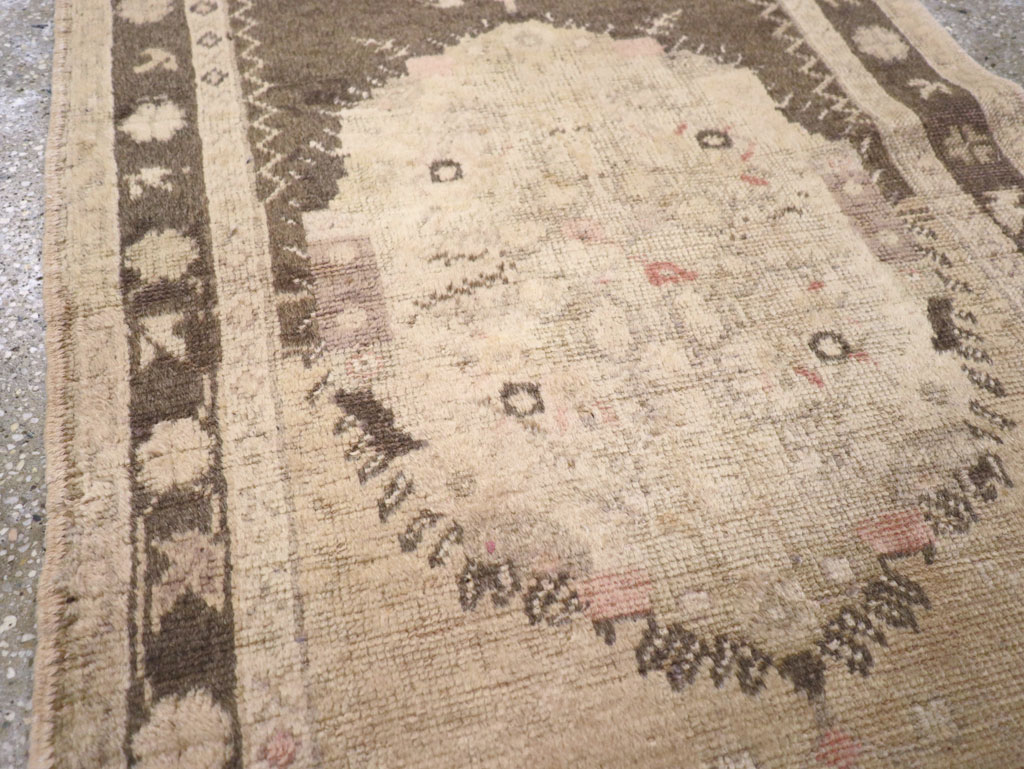 Vintage Turkish Oushak Rug, No.18601 - Gss