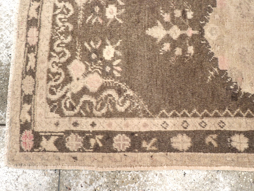 Vintage Turkish Oushak Rug, No.18601 - Gss