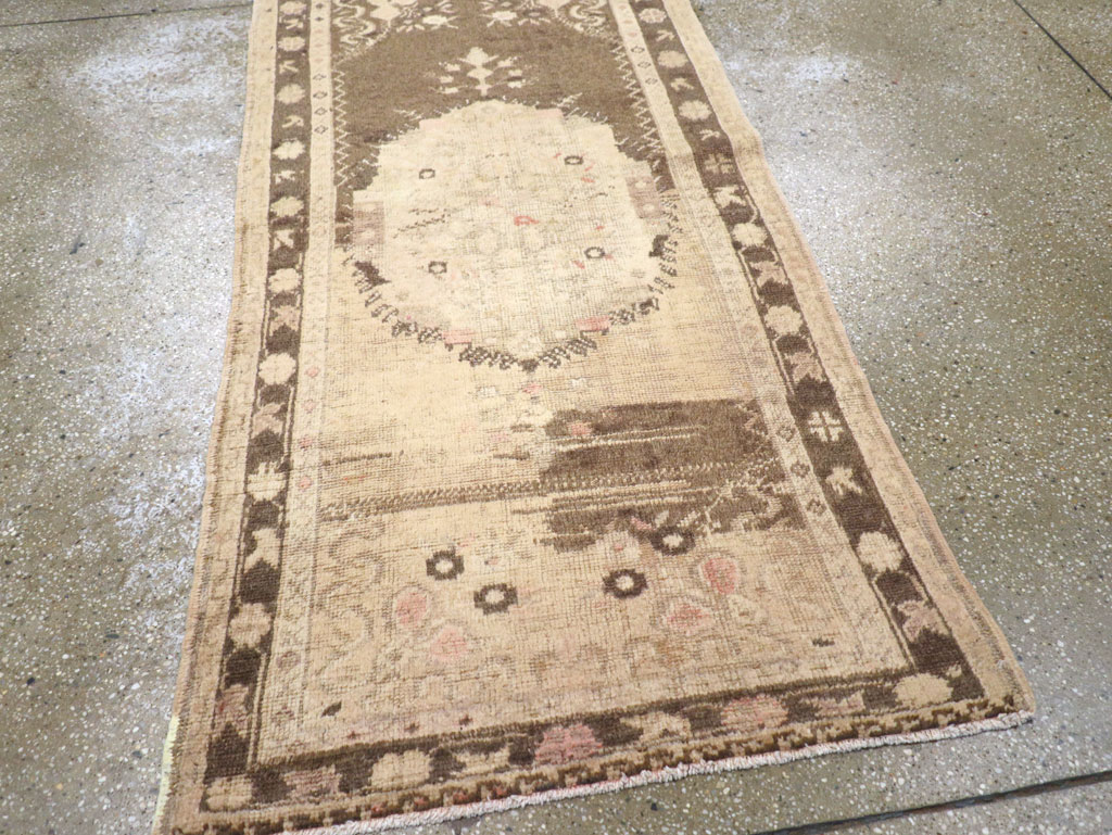 Vintage Turkish Oushak Rug, No.18601 - Gss