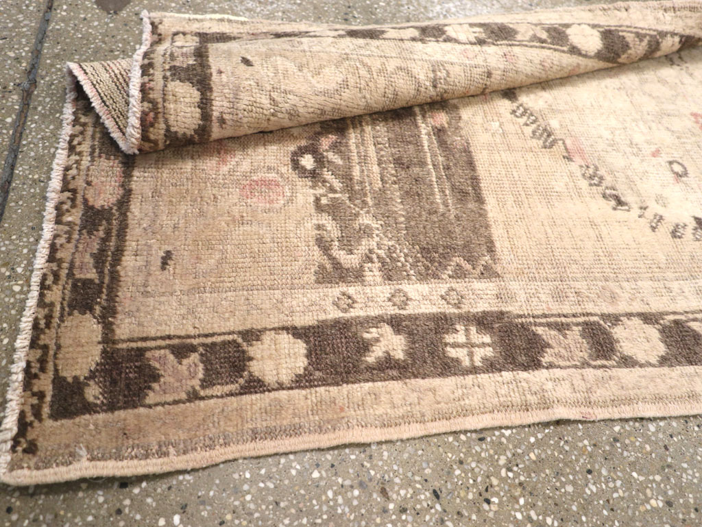 Vintage Turkish Oushak Rug, No.18601 - Gss