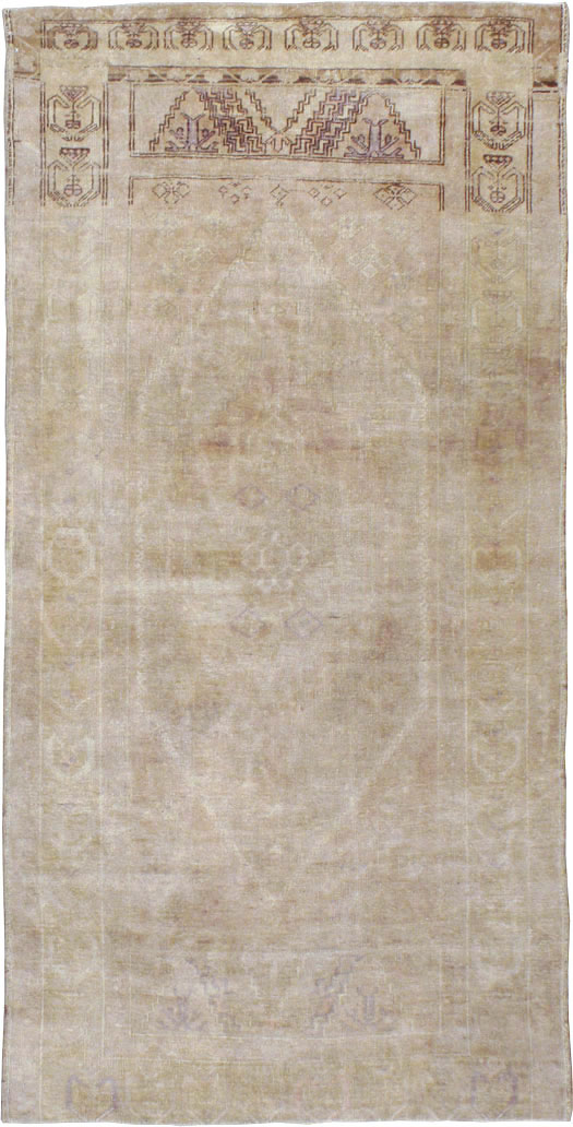 Vintage Turkish Oushak Rug, No.18602 - Gss