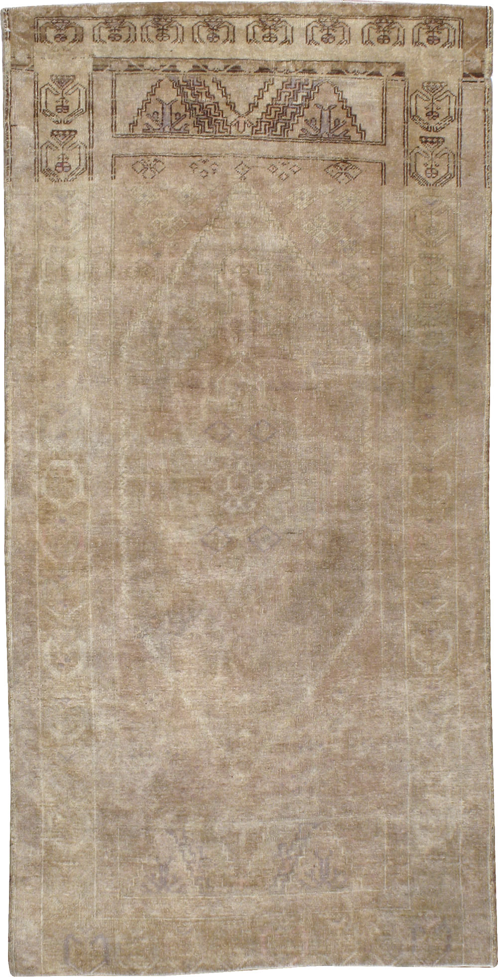 Vintage Turkish Oushak Rug, No.18602 - Gss